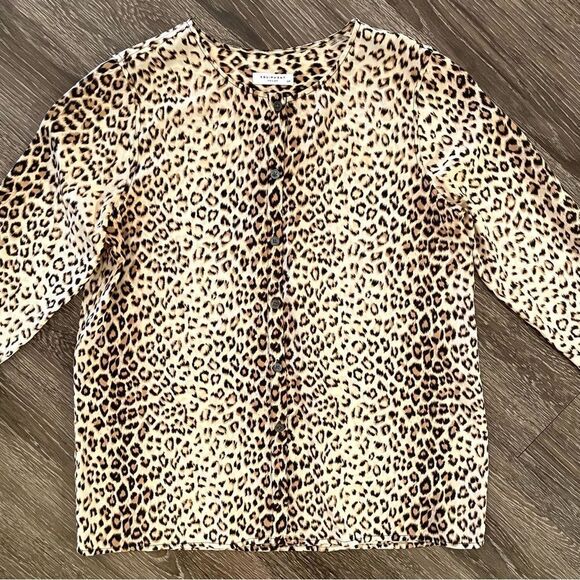Equipment leopard silk blouse - Picture 2 of 7